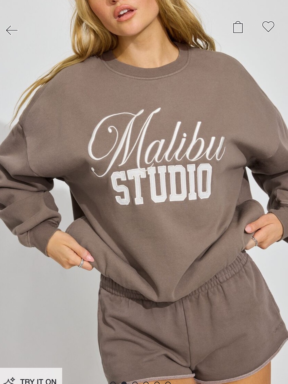 Garage Malibu Studio Crewneck Sweatshirt - Picture 2 of 3